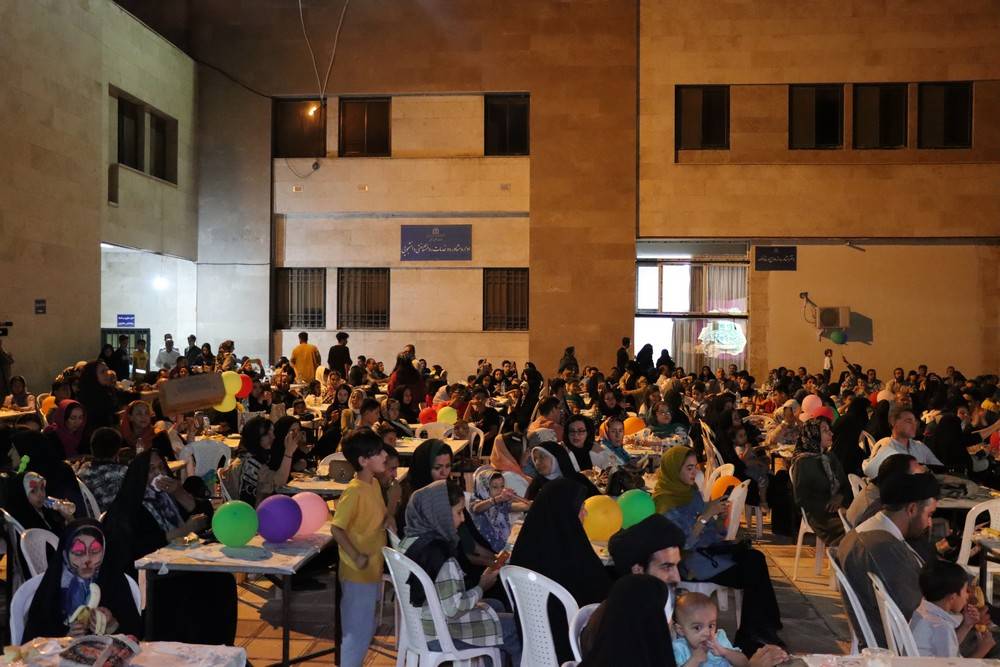 جشن هزار نفری عید غدیر در دانشگاه